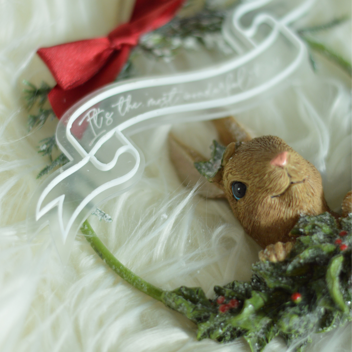 The Winter Bunny Ornament