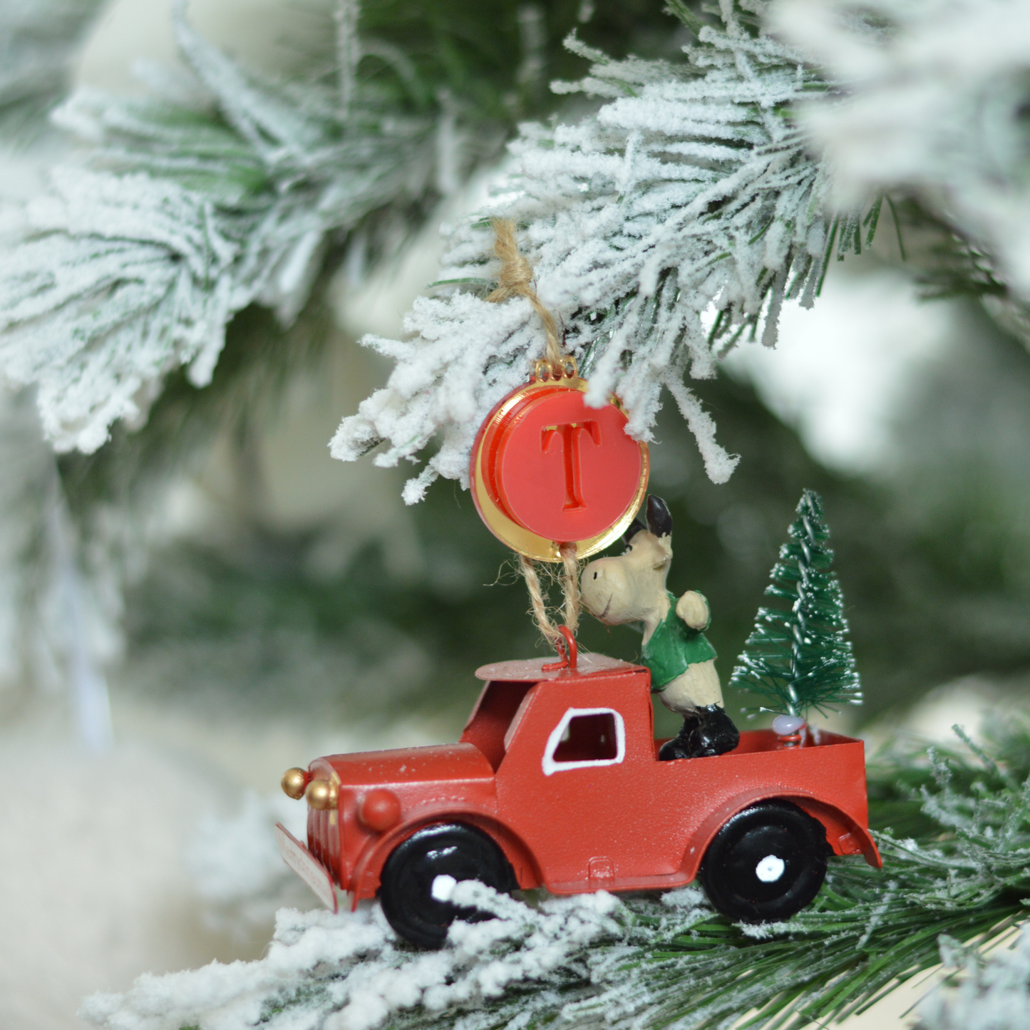 The Christmas Truck Ornament – Personalized Edition