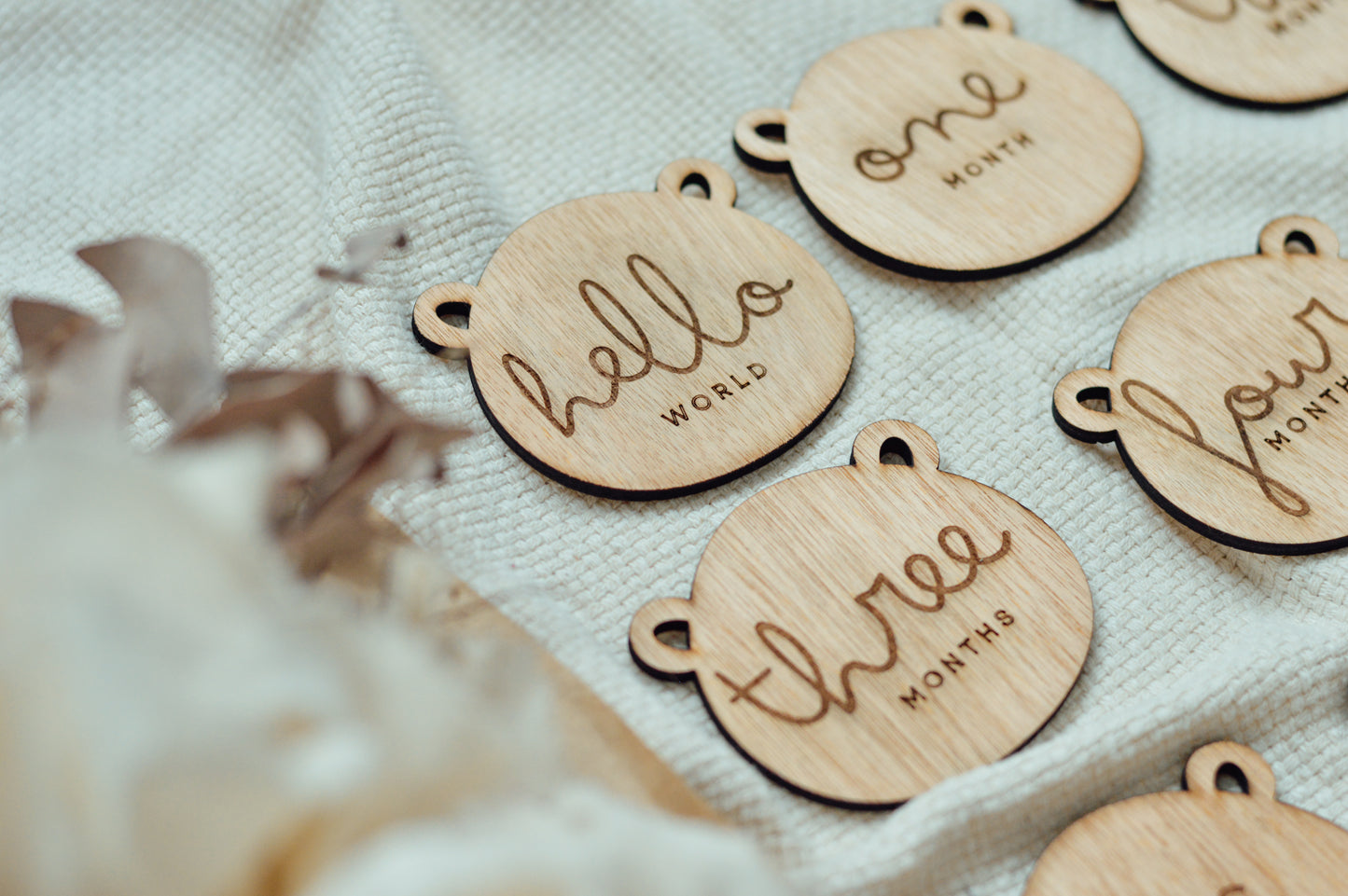 🧸 Teddy Bear Milestone Set | Personalized