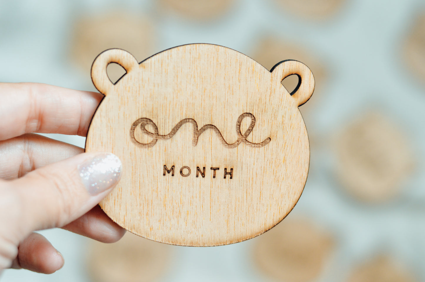 🧸 Teddy Bear Milestone Set | Personalized