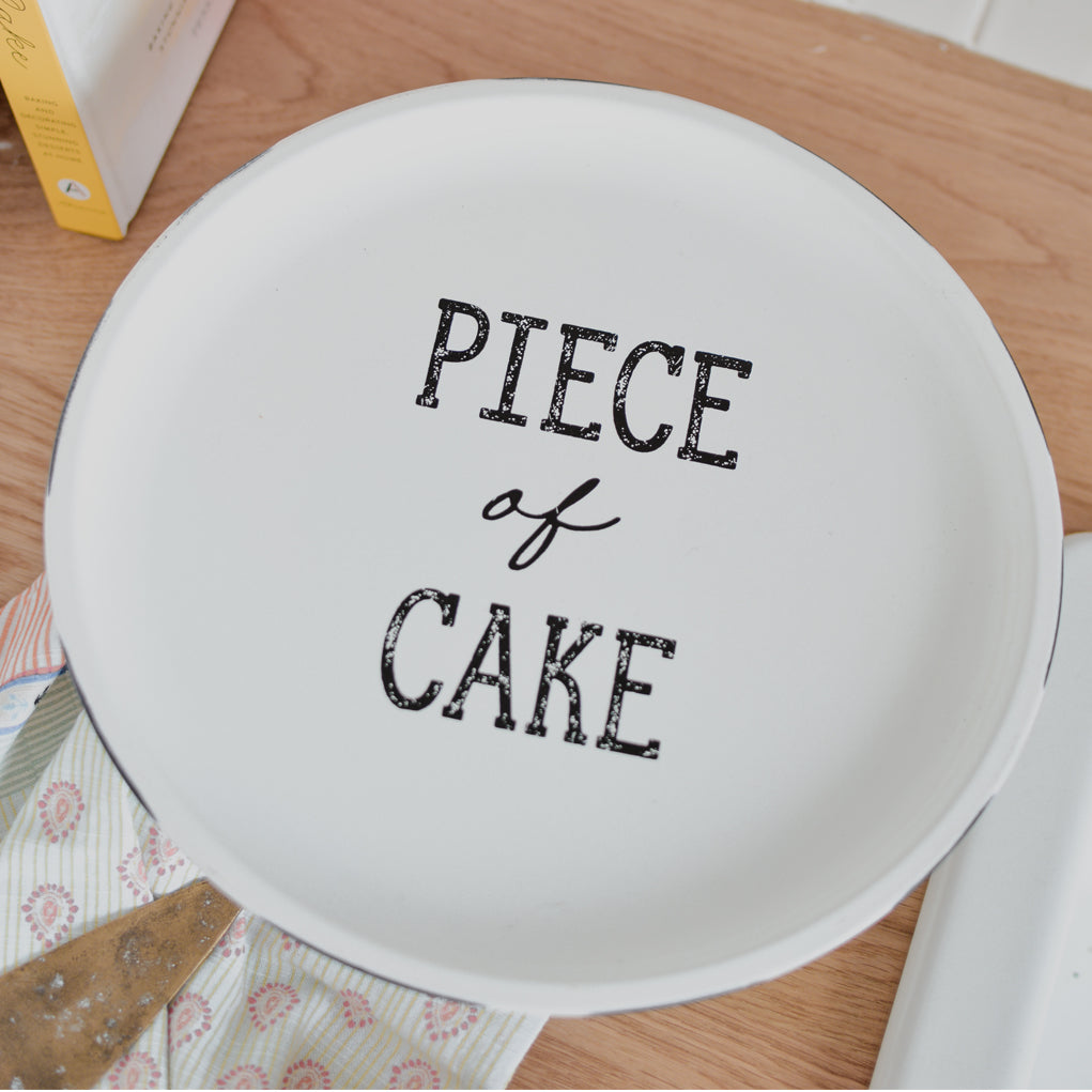CAKEPLATE ON FOOT 30CM