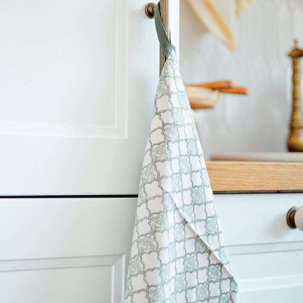 Dublin Cotton Tea Towel – Checked Pattern