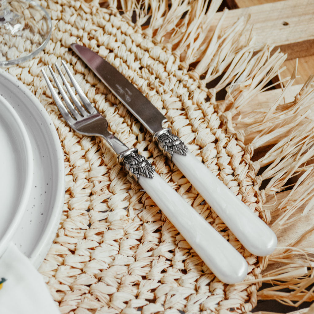 The Fringe Raffia Placemat