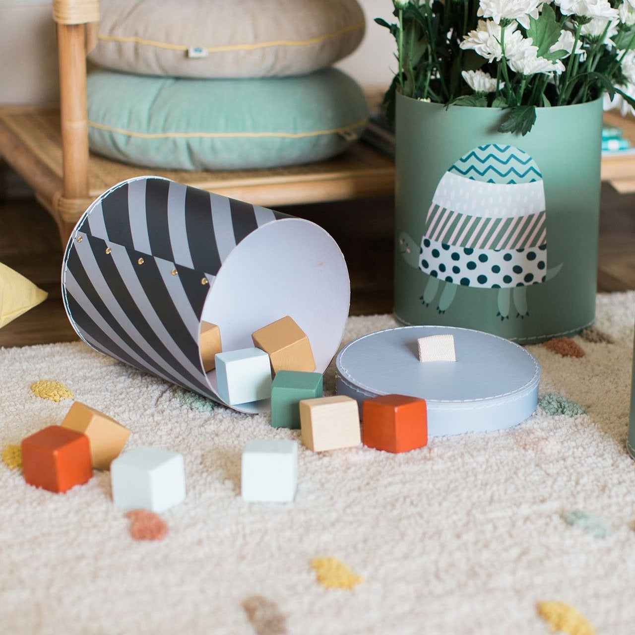 Small Blue Box Storage