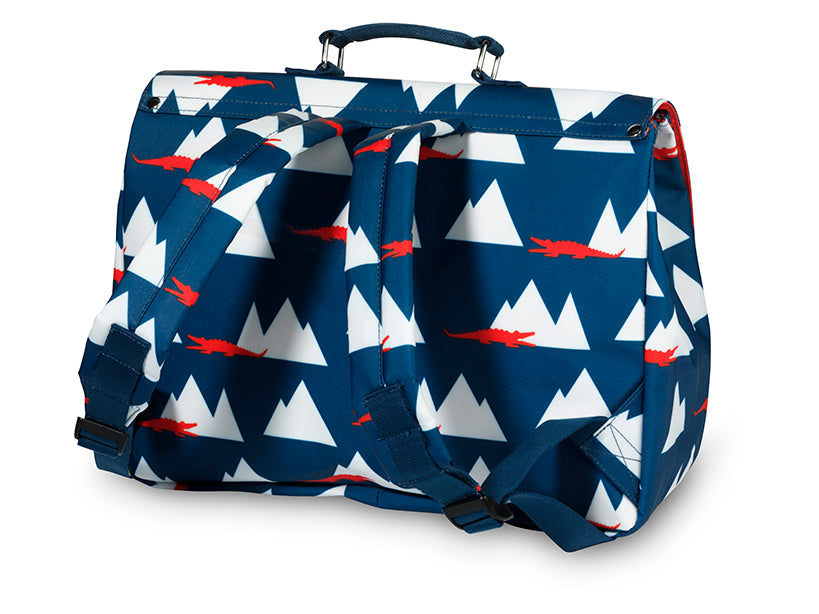 School bag large 'Croco'