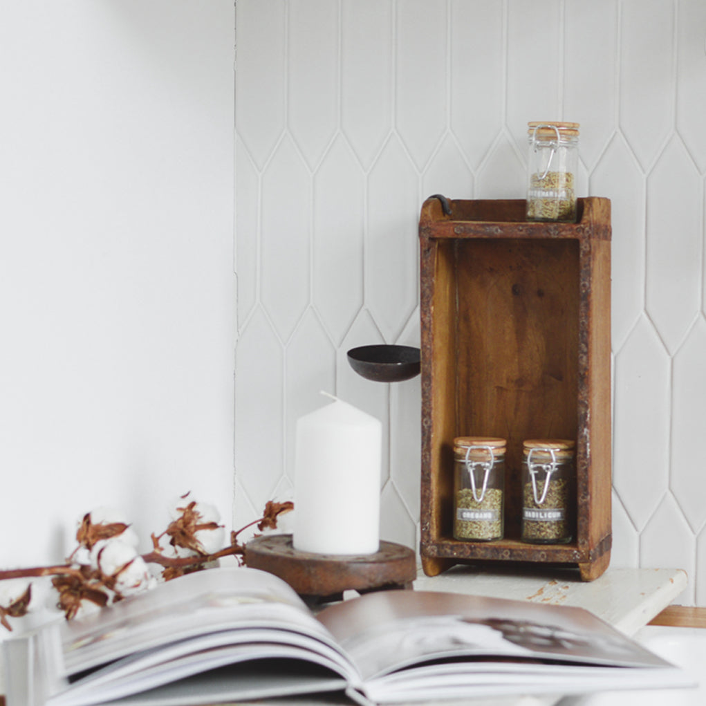 Iron Spoon Candle Holder – Farmhouse Style