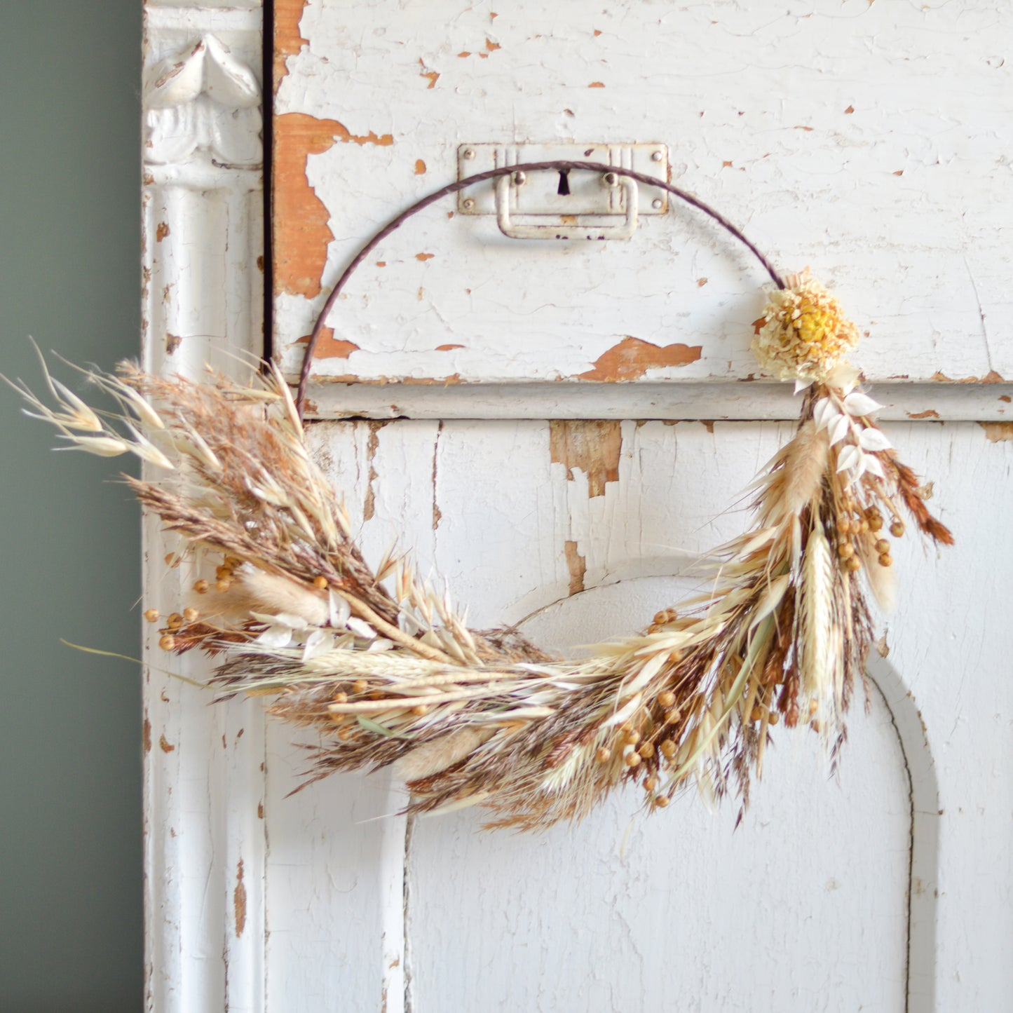 Julia Dried Flower Wreath