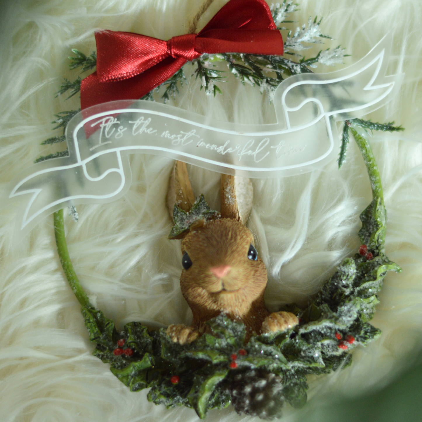 The Winter Bunny Ornament