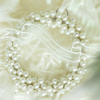 The Pearl Wreath Ornament