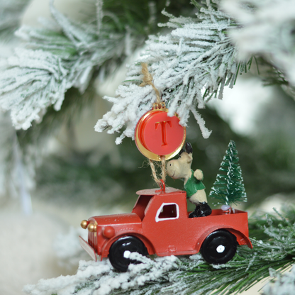 The Christmas Truck Ornament – Personalized Edition