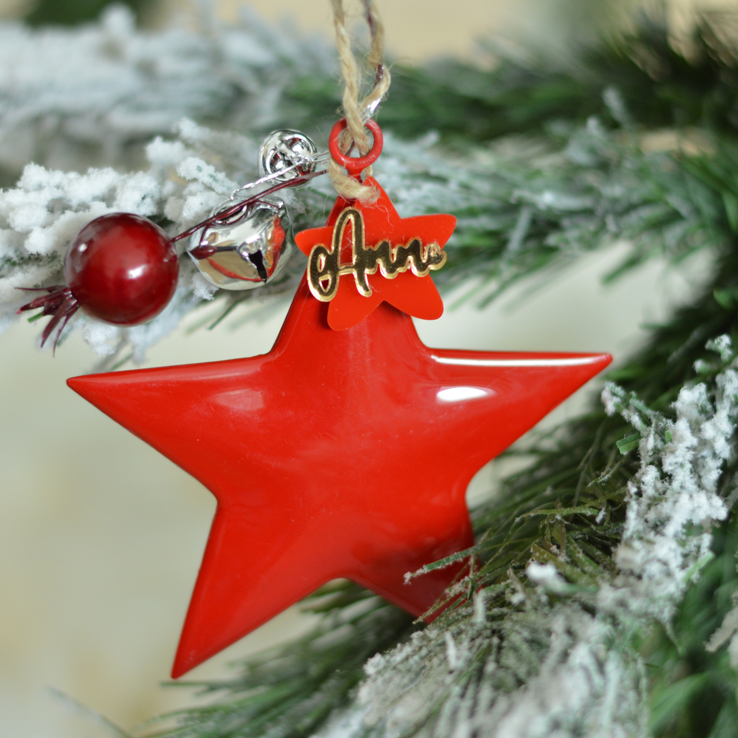 The Christmas Star Ornament – Personalized Edition