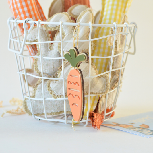 Carrot Decorative Tag
