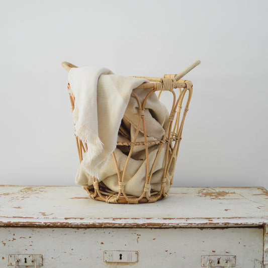 Handmade Rattan Basket