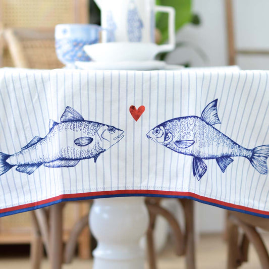 Fish table runner